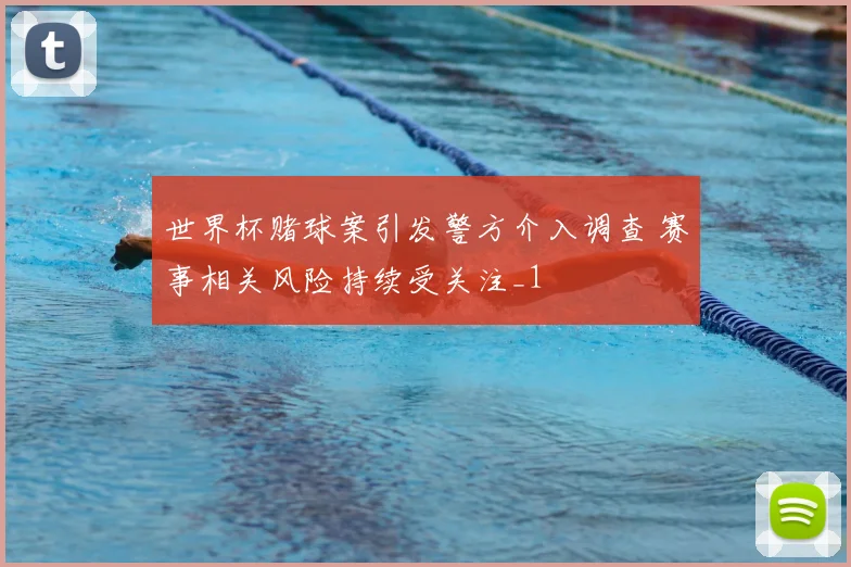 世界杯赌球案引发警方介入调查 赛事相关风险持续受关注_1